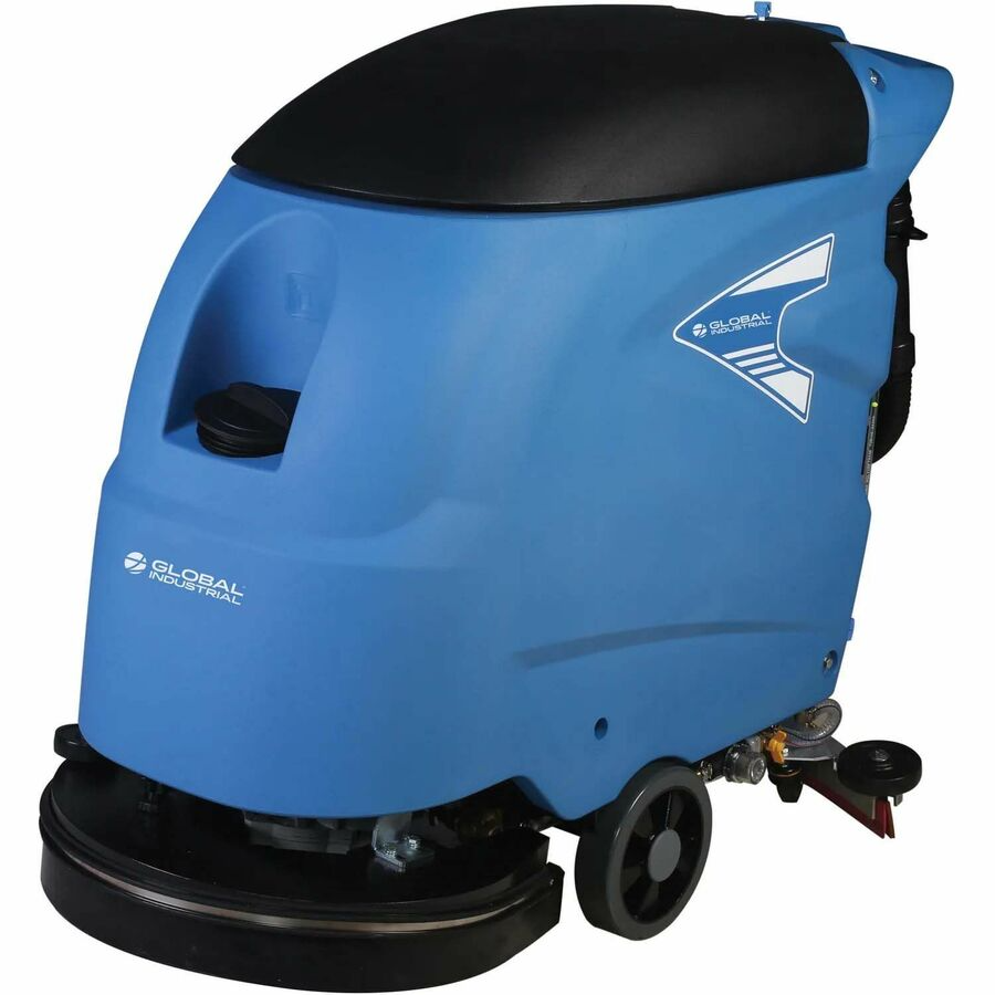 hw-13-image-1.png Global Industrial Electric Walk-Behind Auto Floor Scrubber with 18 in Cleaning Path - Image 1