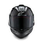 Alpinestars Supertech R10 Element Full Face Helmet Gloss Black Carbon Silver ECE 22.06 FIM - Image 4
