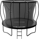 ALLSTAR 10 ft Outdoor Trampoline with 360-Degree Safety Net and Ladder