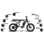 SUPER73-R Adventure Series SE Electric Bike with 960Wh Battery and Full Suspension - Image 6