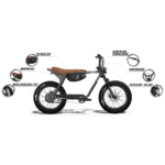 SUPER73-ZX SE Electric Bike 600W with 720 Wh Battery, Hydraulic Brakes & Maxxis Fat Tyres - Image 8