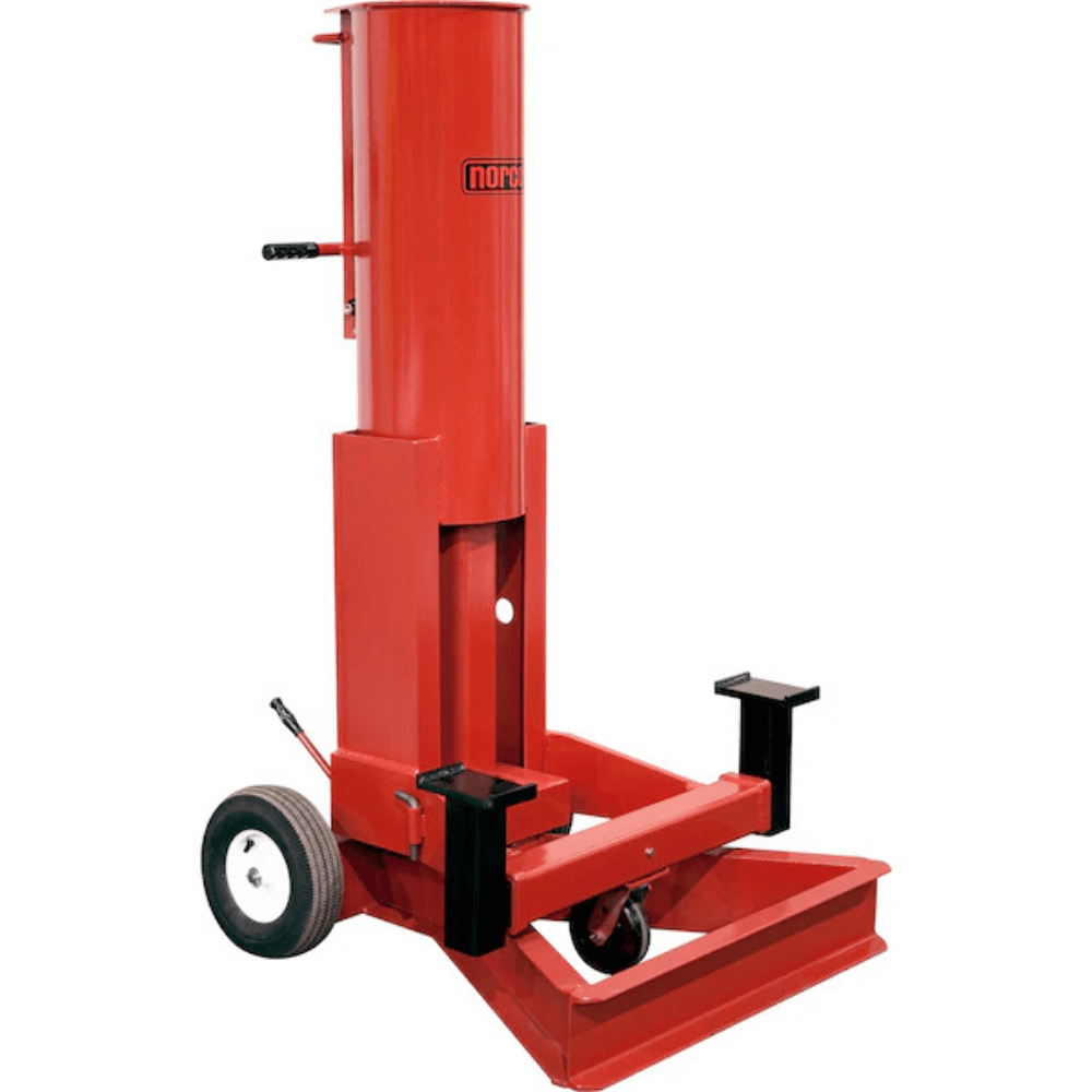 hw-157-image-1.png 10 Ton Air-Powered Vehicle Lift Jack with Adjustable Saddles and Safety Lock - Image 1