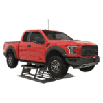LR-10000 Low-Rise Car Lift, 10,000 lb Capacity with Dual Hydraulic Cylinders