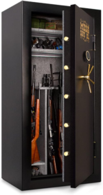 Mesa Safe Company 22.9 cu ft Gun Safe with Electronic Lock, Matte Black - Image 3