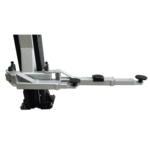 Asymmetric 2-Post Clear-Floor Car Lift 9,000 lb Heavy-Duty in Black - Image 7