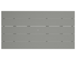 POLYWOOD Lakeside 7-Piece Farmhouse Outdoor Dining Set, Slate Grey - Image 2