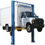 Atlas Overhead Two-Post Car Lift, 15,000 lb Capacity, Extra Tall
