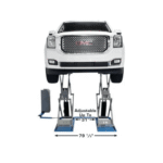 Atlas SLP-9K Full-Rise Scissor Lift, 9,000 lb Capacity, Flush-Mount