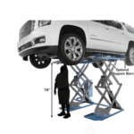 Atlas SLP-9K Full-Rise Scissor Lift, 9,000 lb Capacity, Flush-Mount - Image 3