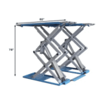 Atlas SLP-9K Full-Rise Scissor Lift, 9,000 lb Capacity, Flush-Mount - Image 4