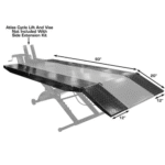 Atlas Cycle Lift Side Extension Kit with Approach Ramps and Dolly - Image 2