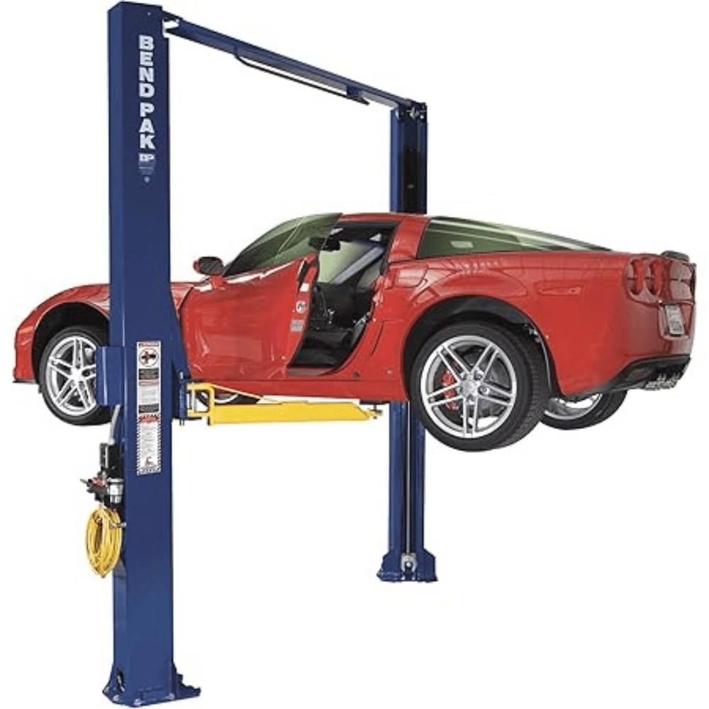 hw-189-image-1.png BendPak XPR-10AS-LP Asymmetric Two-Post Car Lift, 10,000 lb Capacity with Low-Pro Arms - Image 1