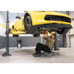 MaxJax M7K Portable Two-Post Car Lift, 7,000 lb Capacity, Low-Profile Mid-Rise - Image 7