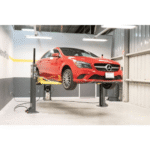 MaxJax M7K Portable Two-Post Car Lift, 7,000 lb Capacity, Low-Profile Mid-Rise - Image 9