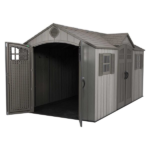 Lifetime 15 ft x 8 ft Side-Entry Steel-Reinforced Garden Storage Shed with Skylights - Image 3