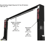 Atlas Platinum PVL-10 Two-Post Car Lift, 10,000 lb, ALI Certified - Image 6