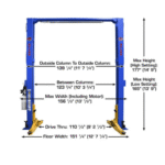 Atlas Platinum PVL-12 12,000 lb ALI-Certified Overhead Two-Post Car Lift - Image 2