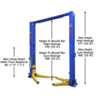 Atlas Platinum PVL-12 12,000 lb ALI-Certified Overhead Two-Post Car Lift - Image 5