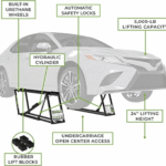 QuickJack 5000TL Portable Car Lift, 5,000 lb Capacity, Low-Profile - Image 7