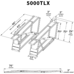 QuickJack 5000TLX Extended-Length Portable Car Lift Package, 5,000 lb - Image 3