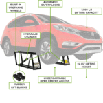 QuickJack 7000TLX Extended-Length Portable Car Lift, 7,000 lb Capacity - Image 2