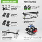 QuickJack 7000TLX Extended-Length Portable Car Lift, 7,000 lb Capacity - Image 7