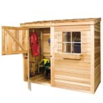 Cedarshed Bayside 8 x 4 ft Western Red Cedar Lean-To Storage Shed - Image 3