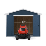 Charleston Value Gable 10 x 16 ft Wood Garden Shed with Double Doors - Image 7