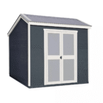 Gardena 8 x 6 ft Outdoor Wood Utility Shed with Saltbox Roof and DIY Assembly Kit - Image 5
