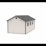 Lifetime 11 ft x 21 ft Storage Garage Kit with 9 ft Wide Doors (60237) - Image 3