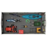Lifetime 11 ft x 21 ft Storage Garage Kit with 9 ft Wide Doors (60237) - Image 5