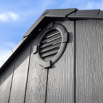 Lifetime 15 ft x 8 ft Dual-Entry Outdoor Storage Shed, Grey - Image 5