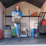 Lifetime 8 ft x 10 ft HDPE Outdoor Storage Shed, Steel-Reinforced - Image 11