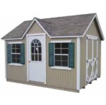 Little Cottage 12 x 10 ft Classic Wood Cottage Panelised Storage Shed
