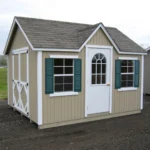 Little Cottage 12 x 10 ft Classic Wood Cottage Panelised Storage Shed - Image 2
