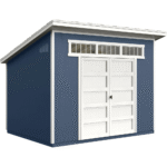 Olympia 10 ft Wood Storage Shed, LP SmartSide Siding with Floor and Windows