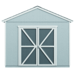 Rookwood 10 ft x 12 ft Wood Storage Shed with Floor, Engineered Timber Siding