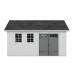 Scarsdale 12 ft x 16 ft Wood Storage Shed, LP SmartSide Engineered Timber - Image 5