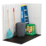 Suncast Vista 7 ft x 4 ft Resin Storage Shed, 28 sq ft, Floor Included - Image 5