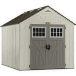 Suncast Tremont 547 cu ft Resin Storage Shed with Skylights (BMS8100)