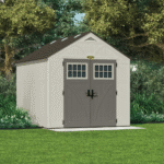 Suncast Tremont 547 cu ft Resin Storage Shed with Skylights (BMS8100) - Image 2