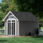 Handy Home Tribeca 10 ft x 12 ft Wood Storage Shed With Floor Kit - Image 2