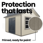 Handy Home Windemere 10ft W x 12ft D Wood Storage Shed with Dormer - Image 9