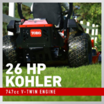 Toro Titan Max Zero-Turn Riding Mower, 60-Inch IronForged Deck, 26 HP Kohler V-Twin Petrol Engine - Image 3