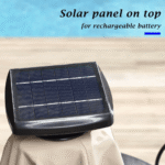 PURPLE LEAF Double-Top Solar LED Square Cantilever Patio Umbrella with Aluminium Frame - Image 12