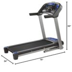 Horizon Fitness T101 Folding Treadmill with Bluetooth and 3-Zone Cushioning - Image 4