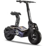 MotoTec Mad 1600W 48V Electric Scooter, Foldable, Fat Tyres, Bamboo Deck, Front and Rear Disc Brakes