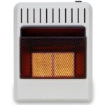 Avenger Reconditioned Dual Fuel Ventless Infrared Gas Space Heater 20,000 BTU with Thermostat