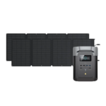 EcoFlow Delta 2 950 Portable Power Station with 2 x 110 W Solar Panels - Image 3