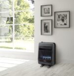 Bluegrass Living Vent-Free Natural Gas Blue Flame Space Heater 20,000 BTU with Blower and Base Feet - Image 4
